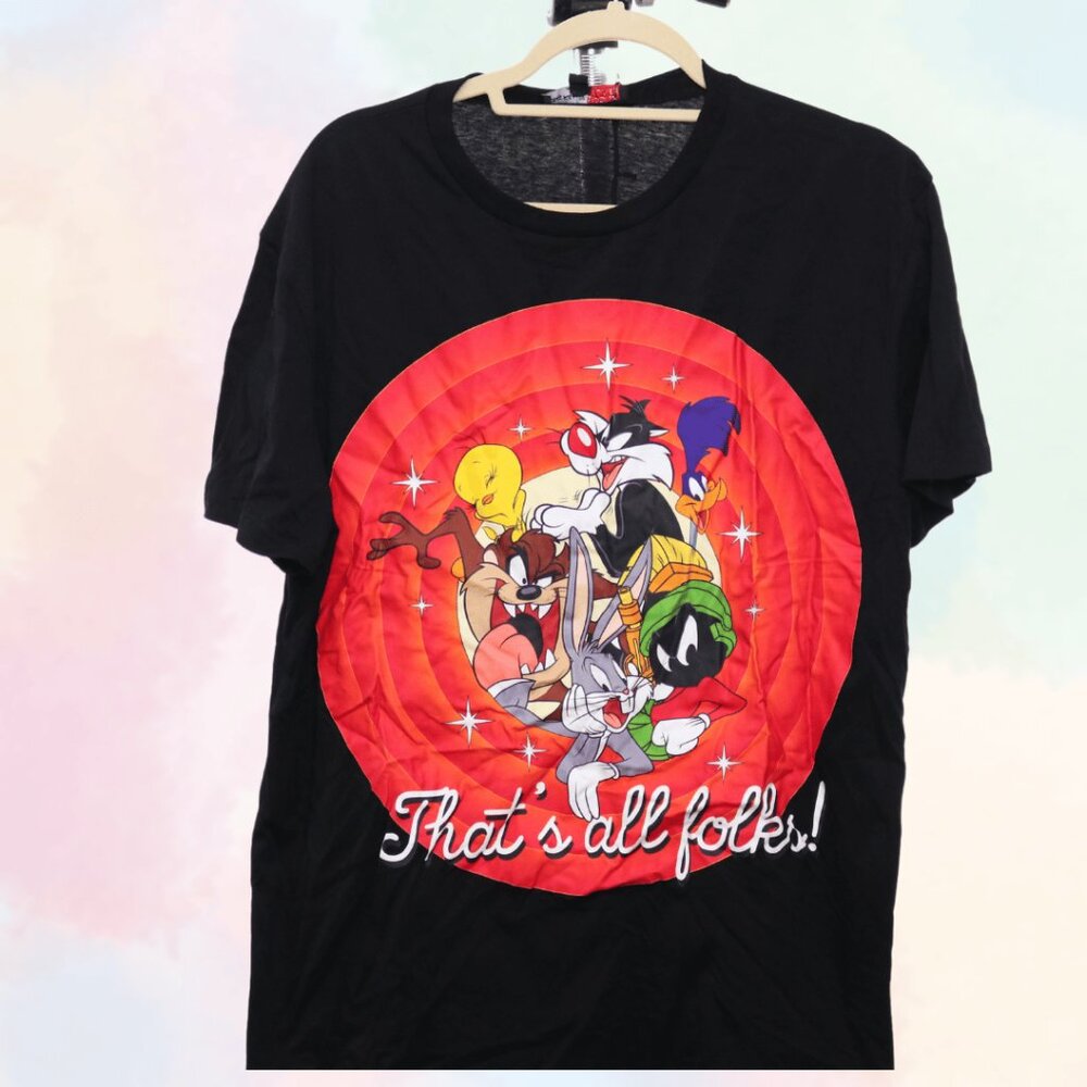 Dolls Kill Looney Tunes Grunge 90s oversized tee NWT